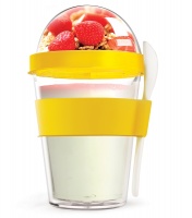 YO2GO Yellow Reusable Yogurt To Go Container